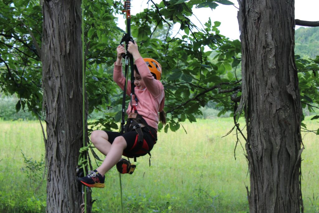 Tanglewood Nature Center children enjoying camp