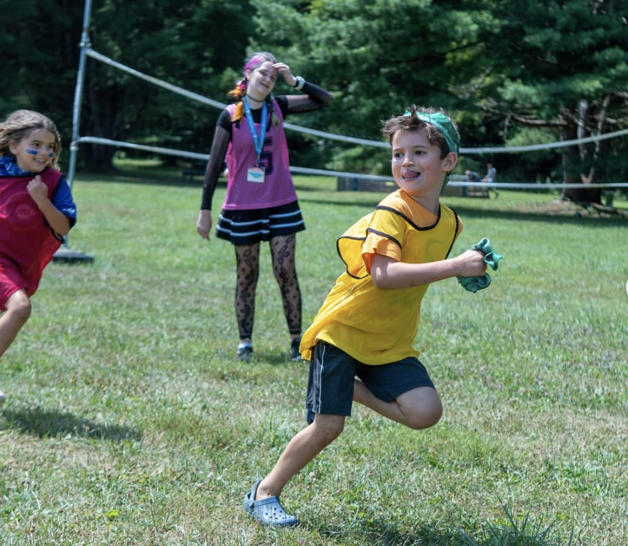 Children enjoying day camp at Watson Woods, Painted Post